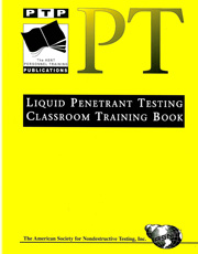 Liquid Penetrant Classroom Training Book PTP | Lavender International