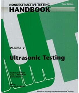NDT Handbook 3rd Edition Ultrasonic Testing (Volume 7) 2007