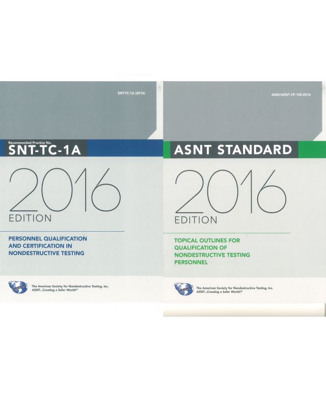 Recommended Practice No. SNT-TC-1A 2016 Edition